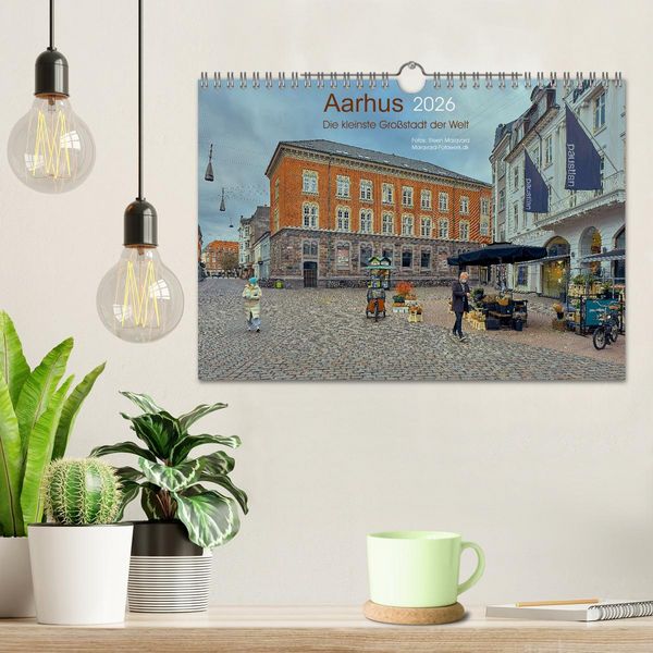 Produktbild: AARHUS, die kleinste Gro&szlig;stadt der Welt (Wandkalender 2026 DIN A4 quer), CALVENDO Monatskalender