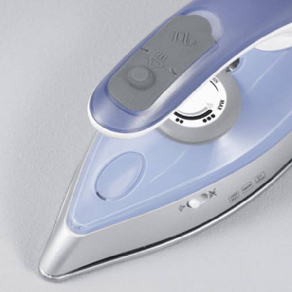 Produktbild: Severin BA 3234 Reiseb&uuml;geleisen Silber-Blau 1000W