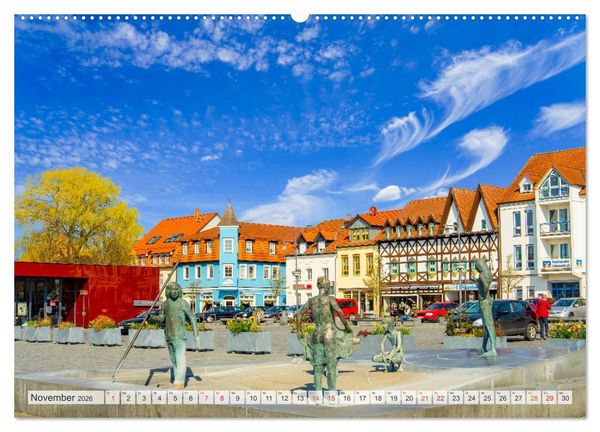 Produktbild: Ribnitz Damgarten Impressionen (Wandkalender 2026 DIN A2 quer), CALVENDO Monatskalender