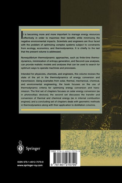 Produktbild: Thermodynamics of Energy Conversion and Transport