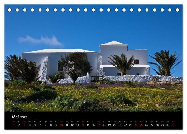 Produktbild: Lanzarote - Insel der Vulkane (Tischkalender 2026 DIN A5 quer), CALVENDO Monatskalender
