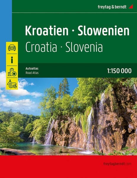 Produktbild: Freytag & berndt Autoatlas Kroatien - Slowenien 1:150.000