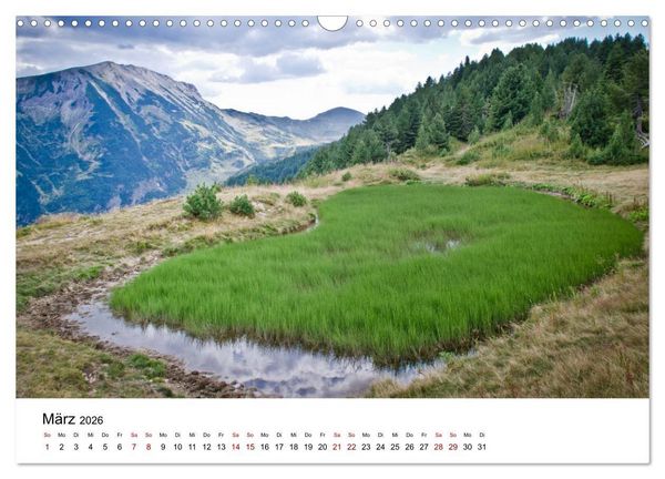 Produktbild: Verfluchtes Gebirge - Peaks of the Balkans - Wandern im Prokletije-Gebirge, Kosovo, Montenegro, Albanien (Wandkalender 2026 DIN A3 quer), CALVENDO Monatskalender