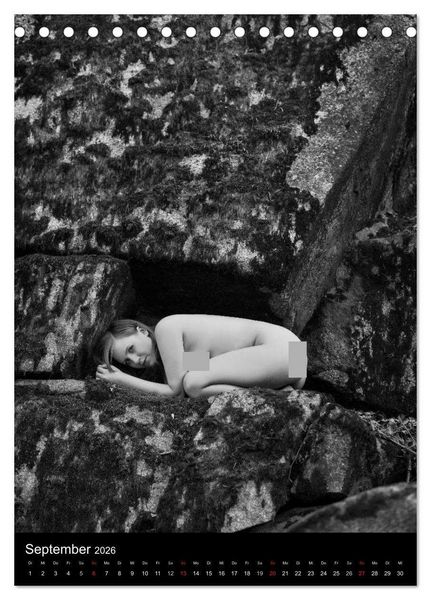 Produktbild: simbiosa ... Landschaftsaktfotografie (Tischkalender 2026 DIN A5 hoch), CALVENDO Monatskalender