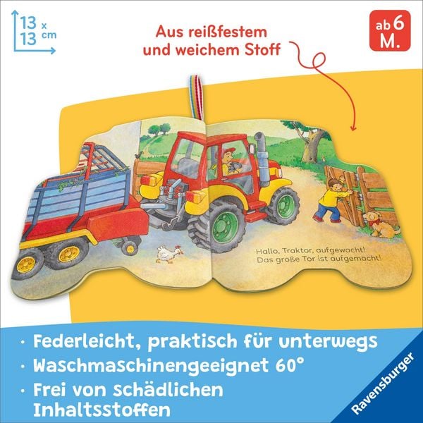 Produktbild: Mein Knuddel-Knautsch-Buch: Mein Traktor