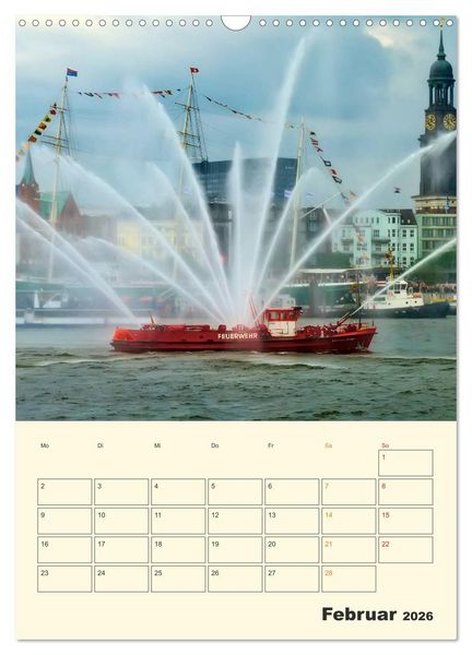 Produktbild: Feuerwehr - im Einsatz weltweit (Wandkalender 2026 DIN A3 hoch), CALVENDO Monatskalender