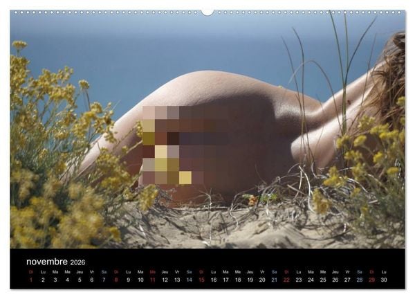 Produktbild: Femme et Nature (Calendrier mural 2026 DIN A2 vertical) calendrier de bureau