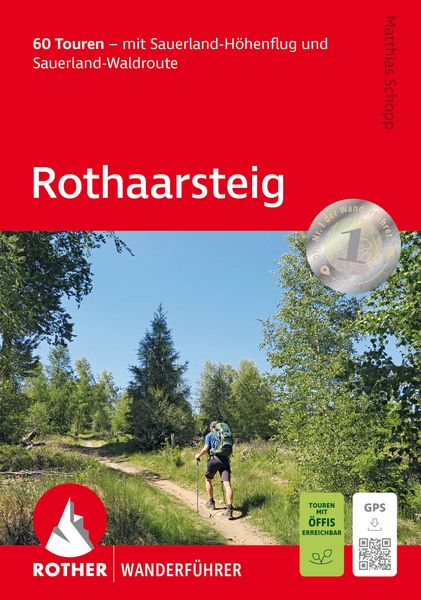 Produktbild: ROTHER Wanderf&uuml;hrer Rothaarsteig