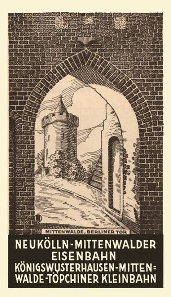 Produktbild: Neuk&ouml;lln-Mittenwalder Eisenbahn