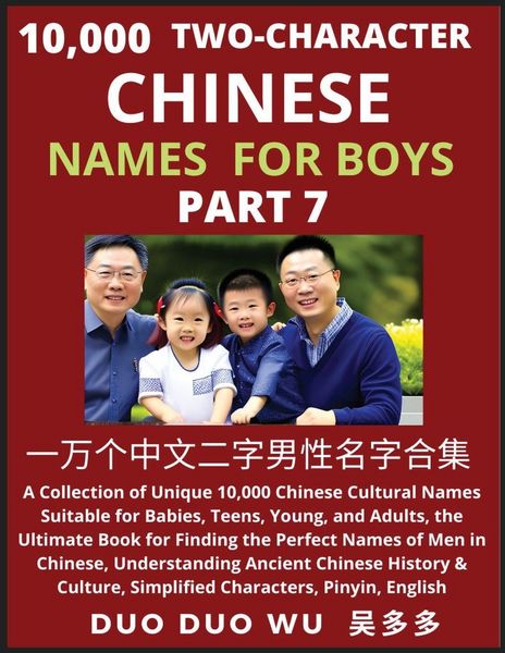 Produktbild: Learn Mandarin Chinese with Two-Character Chinese Names for Boys (Part 7)