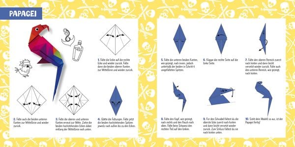 Produktbild: 88 x Origami Kids &ndash; Wilde Piraten