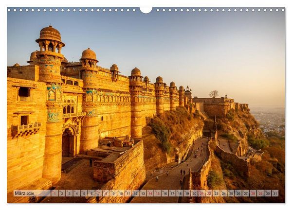 Produktbild: Indien: Tempel, Pal&auml;ste und Grabm&auml;ler (Wandkalender 2026 DIN A3 quer), CALVENDO Monatskalender