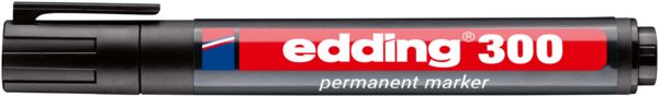Produktbild: edding 300 Permanentmarker schwarz