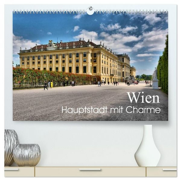 Produktbild: Wien - Haupstadt mit Charme (hochwertiger Premium Wandkalender 2026 DIN A2 quer), Kunstdruck in Hochglanz