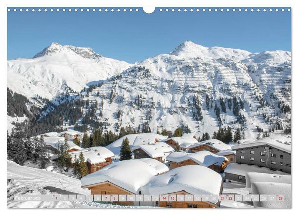 Produktbild: Arlberg - magic of winter (Wandkalender 2026 DIN A3 quer), CALVENDO Monatskalender
