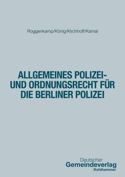 Produktbild: Polizeirecht Berlin