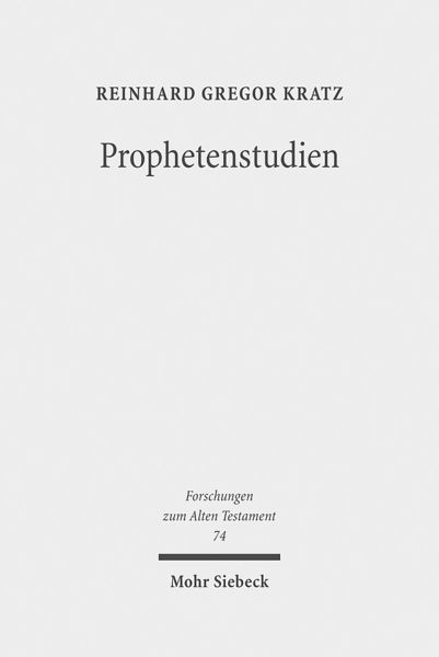 Produktbild: Prophetenstudien