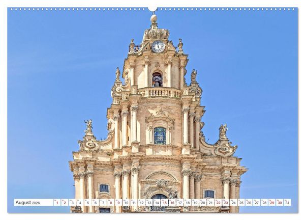 Produktbild: Sizilien - Sp&auml;tbarocke Pracht im Val di Noto (Wandkalender 2026 DIN A2 quer), CALVENDO Monatskalender