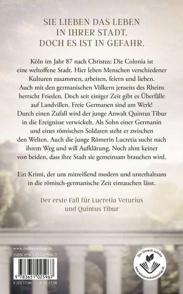 Produktbild: Schatten &uuml;ber Colonia &ndash; Ermittlungen am Rand des R&ouml;mischen Reichs