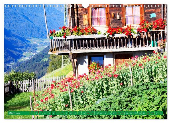 Produktbild: Ultental Wundersch&ouml;ne alte Bauernh&auml;user (Wandkalender 2026 DIN A3 quer), CALVENDO Monatskalender
