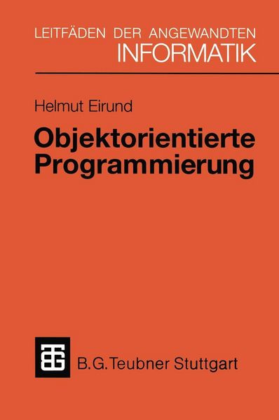 Produktbild: Objektorientierte Programmierung
