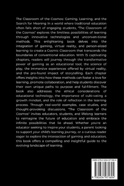 Produktbild: The Classroom of the Cosmos, Gaming, Learning, and the Search for Meaning
