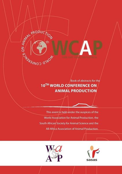 Produktbild: Book of Abstracts for the 10th World Conference on Animal Production