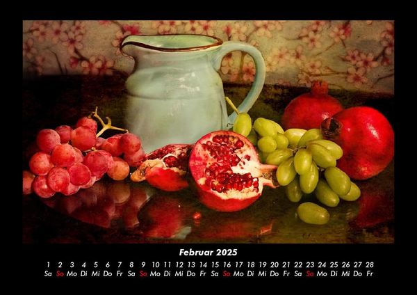 Produktbild: Obstkalender 2025 Fotokalender DIN A3