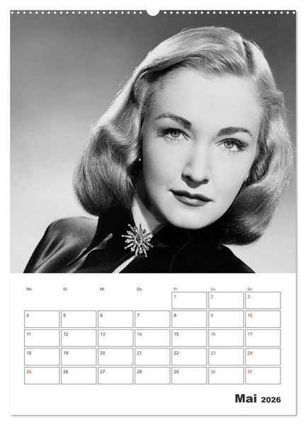 Produktbild: Filmstars. Unvergessene Diven (Wandkalender 2026 DIN A2 hoch), CALVENDO Monatskalender