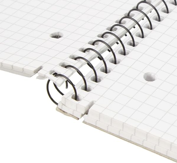 Produktbild: OXFORD Collegeblock A4 80 Blatt, kariert mit weissem Rand links und rechts, 70 g/m&sup2;, 4fach gelocht