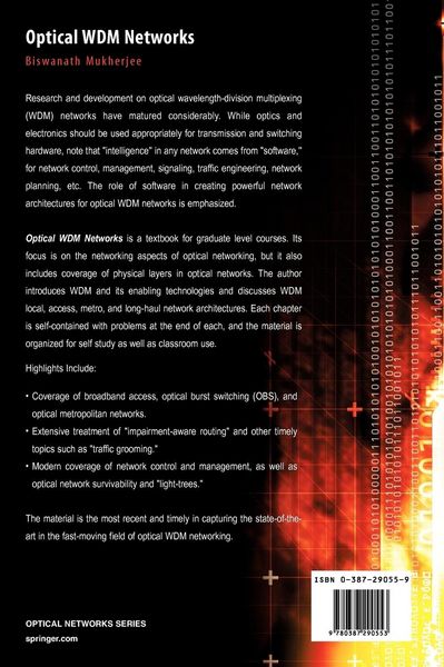 Produktbild: Optical WDM Networks