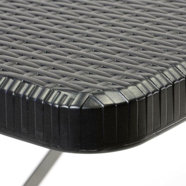 Partytisch Rattan-Optik