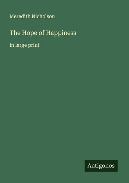 Produktbild: The Hope of Happiness
