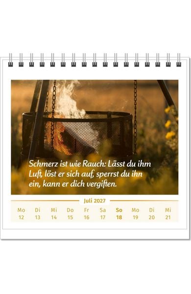 Produktbild: Der Lebensfreude-Tischkalender 2027