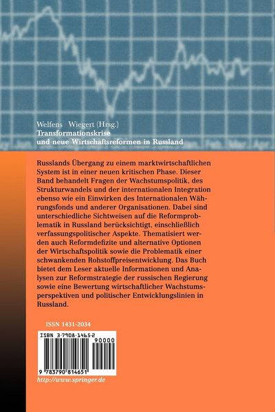 Produktbild: Transformationskrise und neue Wirtschaftsreformen in Russland
