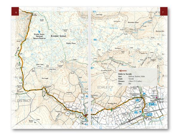 Produktbild: Walking the Pennine Way Map Booklet