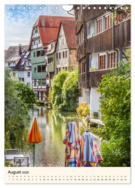 Produktbild: ULM Sehenswerte Orte (Wandkalender 2026 DIN A4 hoch), CALVENDO Monatskalender