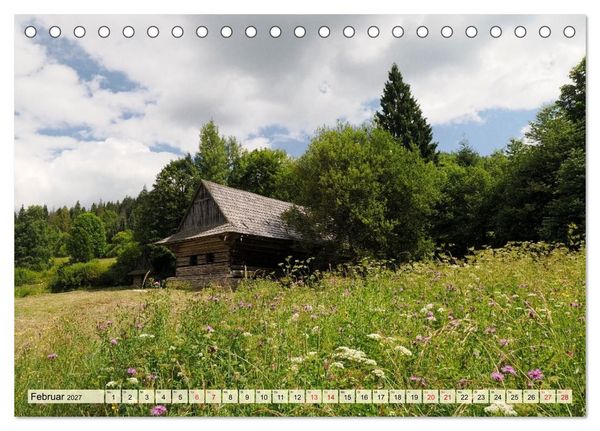 Produktbild: Streifz&uuml;ge durch die westliche Slowakei (Tischkalender 2027 DIN A5 quer), CALVENDO Monatskalender