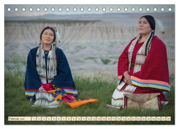 Produktbild: Sioux Im Lande von Sitting Bull (Tischkalender 2026 DIN A5 quer), CALVENDO Monatskalender