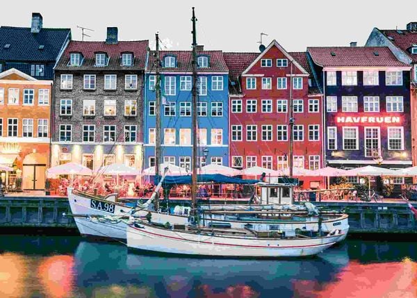 Produktbild: Erwachsenenpuzzle 1000 Teile - Kopenhagen, D&auml;nemark