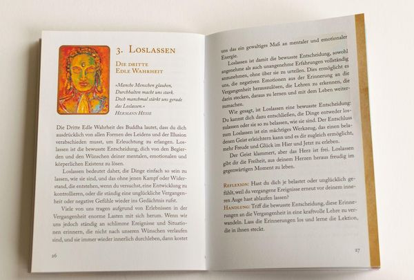 Produktbild: Die Weisheit des Buddha f&uuml;r Liebe, Gl&uuml;ck und Unbeschwertheit