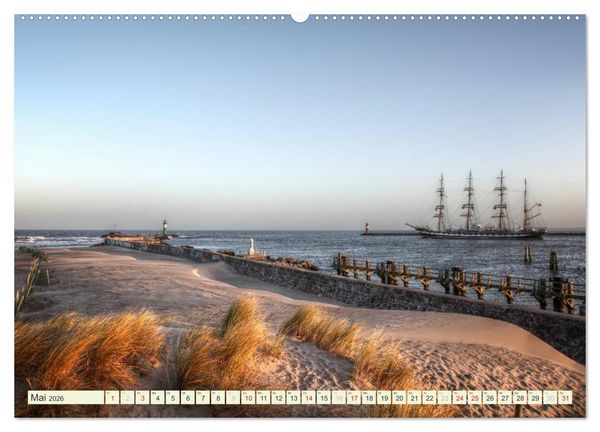 Produktbild: Ostsee - Impressionen (Wandkalender 2026 DIN A2 quer), CALVENDO Monatskalender