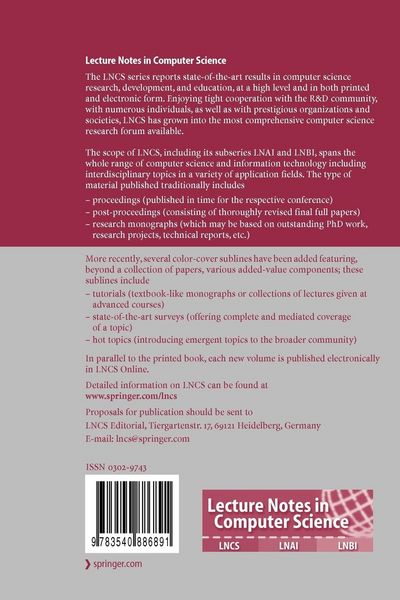 Produktbild: Computer Vision - ECCV 2008