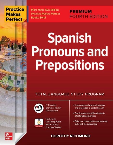 Produktbild: Practice Makes Perfect: Spanish Pronouns and Prepositions, Premium Fourth Edition