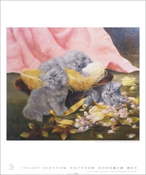 Produktbild: Katzen in der Kunst Edition Kalender 2027