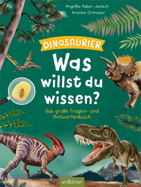 Produktbild: Was willst du wissen? Das gro&szlig;e Fragen- und Antwortenbuch &ndash; Dinosaurier