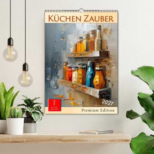 Produktbild: K&uuml;chen Zauber (Wandkalender 2027 DIN A2 hoch), CALVENDO Monatskalender