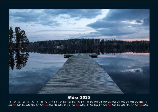 Produktbild: Seeblick 2025 Fotokalender DIN A5
