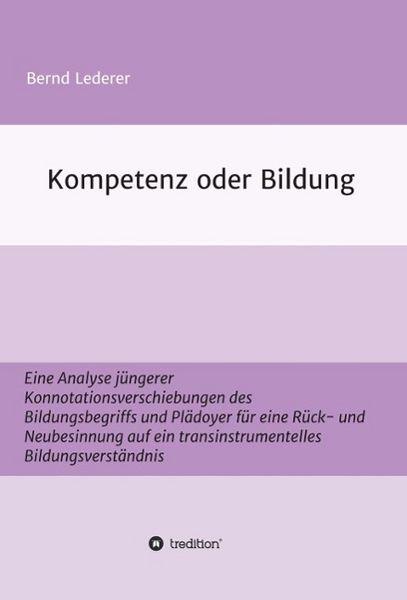 Produktbild: Kompetenz oder Bildung