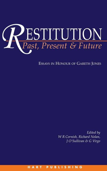 Produktbild: Restitution: Past, Present and Future